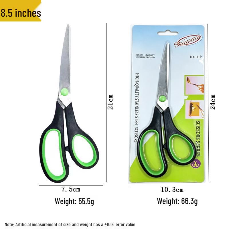 Multi-functional Stainless Steel Scissors for Students, Household, Office, and Teaching Materials