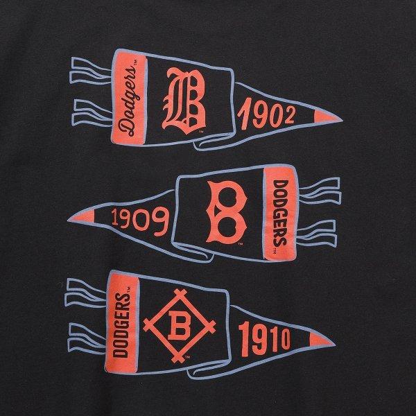 Футболка с флагом Brooklyn Dodgers New Era Черная 15147547