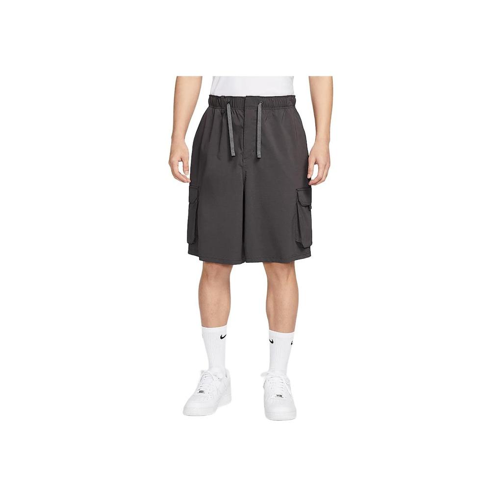 Nike Спортивная одежда Dri-Fit Kearny Fashion Универсальные Быстросохнущие Свободные Шорты Карго для Скейтборда Мужские шорты Средне-серый Железо-серый IB7552-254