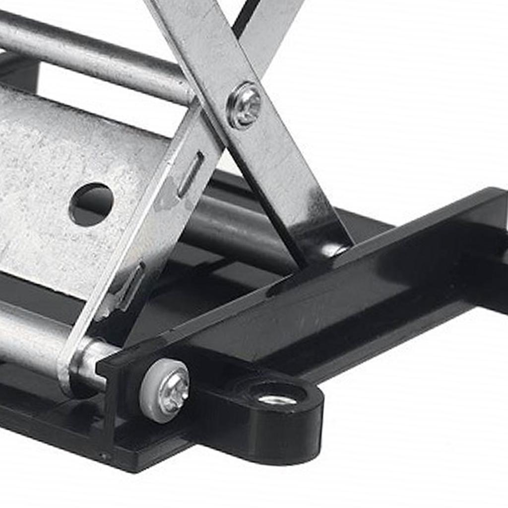 Lab Lift Stand Table Black Aluminum Automatic Leveling Rotatable Scientific Lifting Platform for