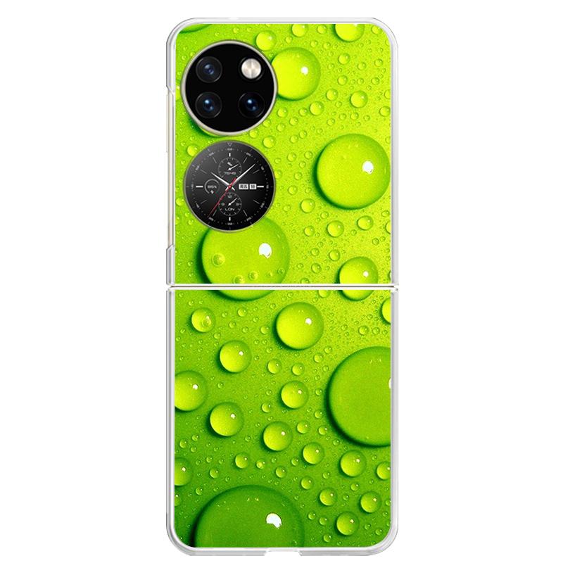 Для Huawei P50 Pocket Чехол Прозрачный Жесткий ПК Задняя Крышка Телефона Для Huawei Pocket 2 Чехлы P50 P 50 PocketS S Чехлы Capa
