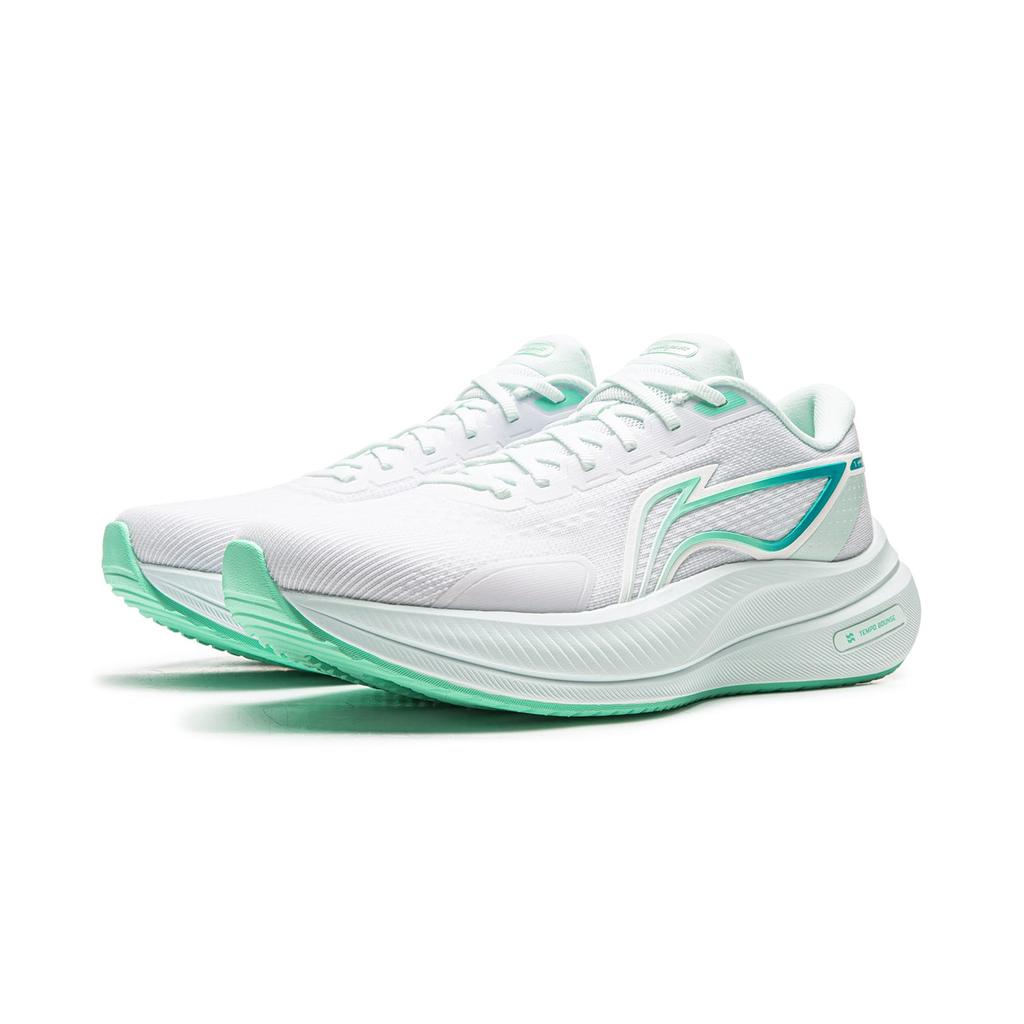 Li Ning Yueying 5 Cushioning Abrasion Resistant Low top Running Shoes Men's Standard White ARHW003-9