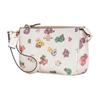 New COACH Nolita Refined Pebbled Leather Pochette, Shoulder Bag, Wrist Bag, Clutch Small Size Women's White CA738-IMCAH