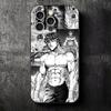 Мягкий чехол для телефона Baki the Grappler Anime для iPhone 16 16E 17 Air 15 Pro Max 14 Plus 13 Mini 11 12 7 Черная задняя крышка