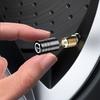 bgw4 For Volvo Aluminium Alloy 4pcs Car Tire Valve Caps For Volvo XC90 V90 V60 XC60 V40 S80 S60 S90 C40 XC40 V70 XC70 C30 C70 EX90 Rd