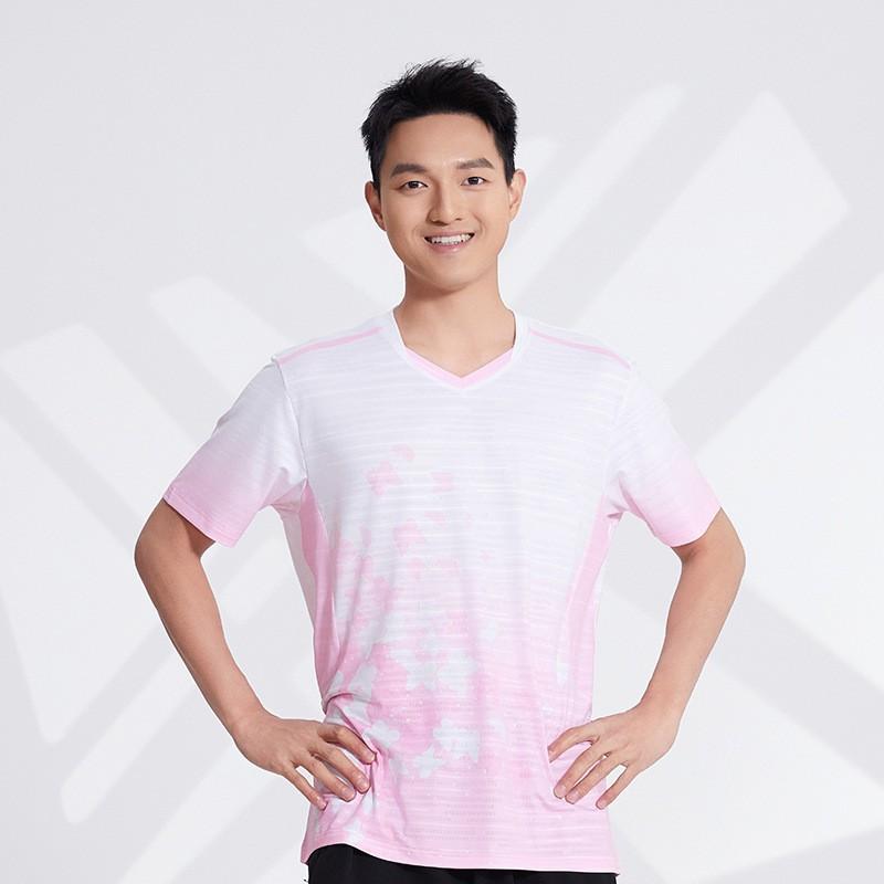 Men Women Quick Dry Badminton T-Shirt Shorts Set Sportswear Tennis Ping Pong Training Gym Running