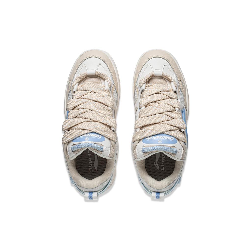 Повседневная обувь Li Ning Женская Низкая Mist White/Dusty Khaki AGCT330-3