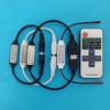 Беспроводной RF-контроллер для светодиодных лент (5-24V) с диммером и RF11 пультом для одноцветных медных светодиодных гирлянд
