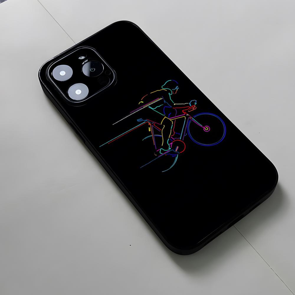 BIKE Велоспорт Искусство Чехол для Телефона Для Iphone 16 15 12 14 Se 2020 16 Pro Max 11 13 Xr X Xs Супер Классический Mini Plus Funda Оболочка Чехол