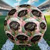 Custom Name Personalized Alpha Kappa Alpha Print Size 5 Soccer Ball Training & Match Football, for Team, Kicking, Gift for Football Enthusiasts