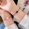 Cute Cat Bracelet Hand Woven Hand Rope Adjustable Charms Couple Bracelets Jewelry Accessories