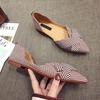 New Arrival Spring Summer Ballerina Flats Pointed Toe Shoes Elegant Office Ladies Shoes