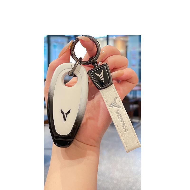 Чехол для ключа Voyah Free, 2024 PHEV и 2023 ZhiGuang Модель Металлическая пряжка корпуса