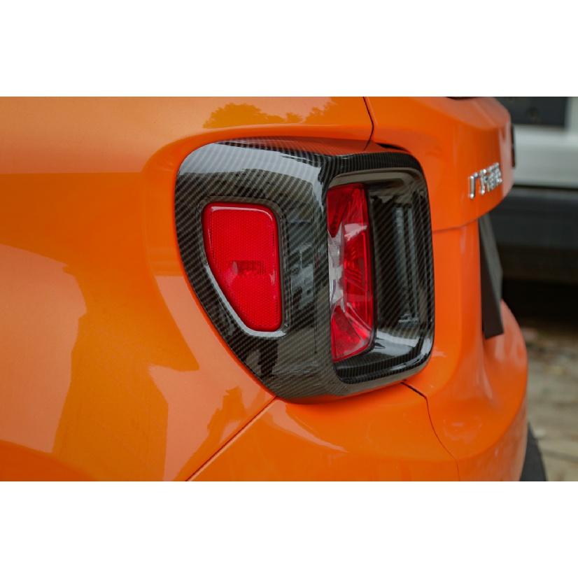 Накладка на задний фонарь автомобиля для Jeep Renegade 2016 2017 2018 2022, украшение на капот, задний фонарь