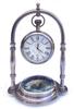Antique Desk Clock Vintage Table Top Antique Brass Decorative Gift