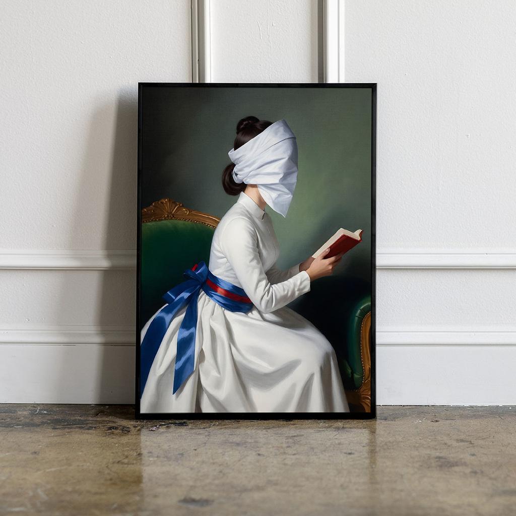 Plakat nowoczesne obrazy portrety malarskie