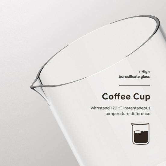 Минималистский кофейный кувшин с эффективной многоразовой фильтрацией