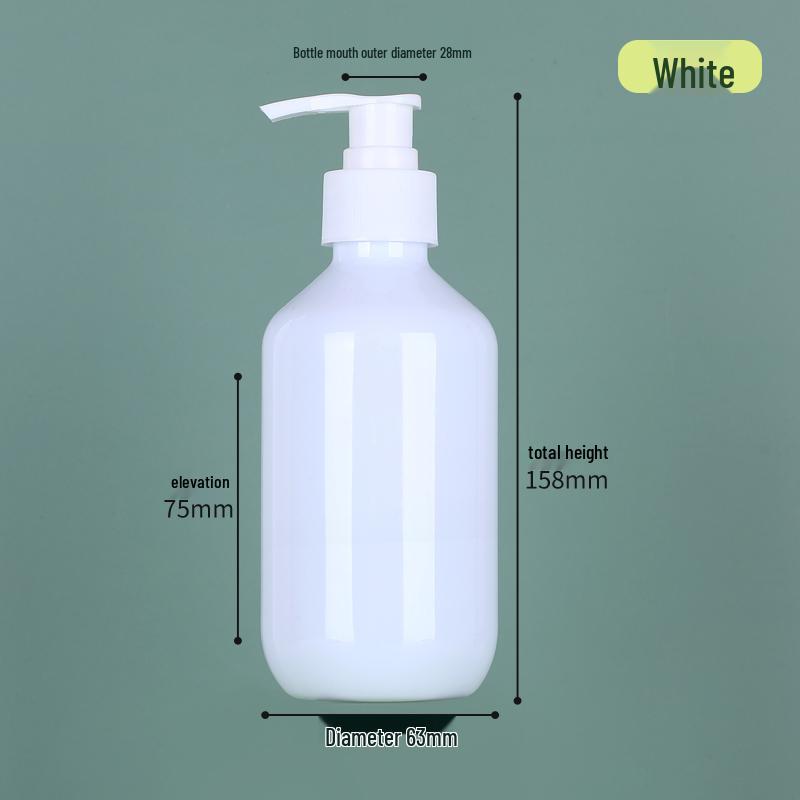 300ml/500ml PET Transparent Pump Hand Sanitizer and Lotion Bottle