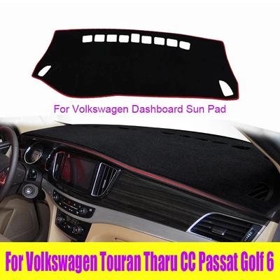 Для Volkswagen Touran Tharu CC накладка на приборную панель с защитой от света, для Passat Golf 6 накладка на приборную панель с защитой от солнца и скольжения