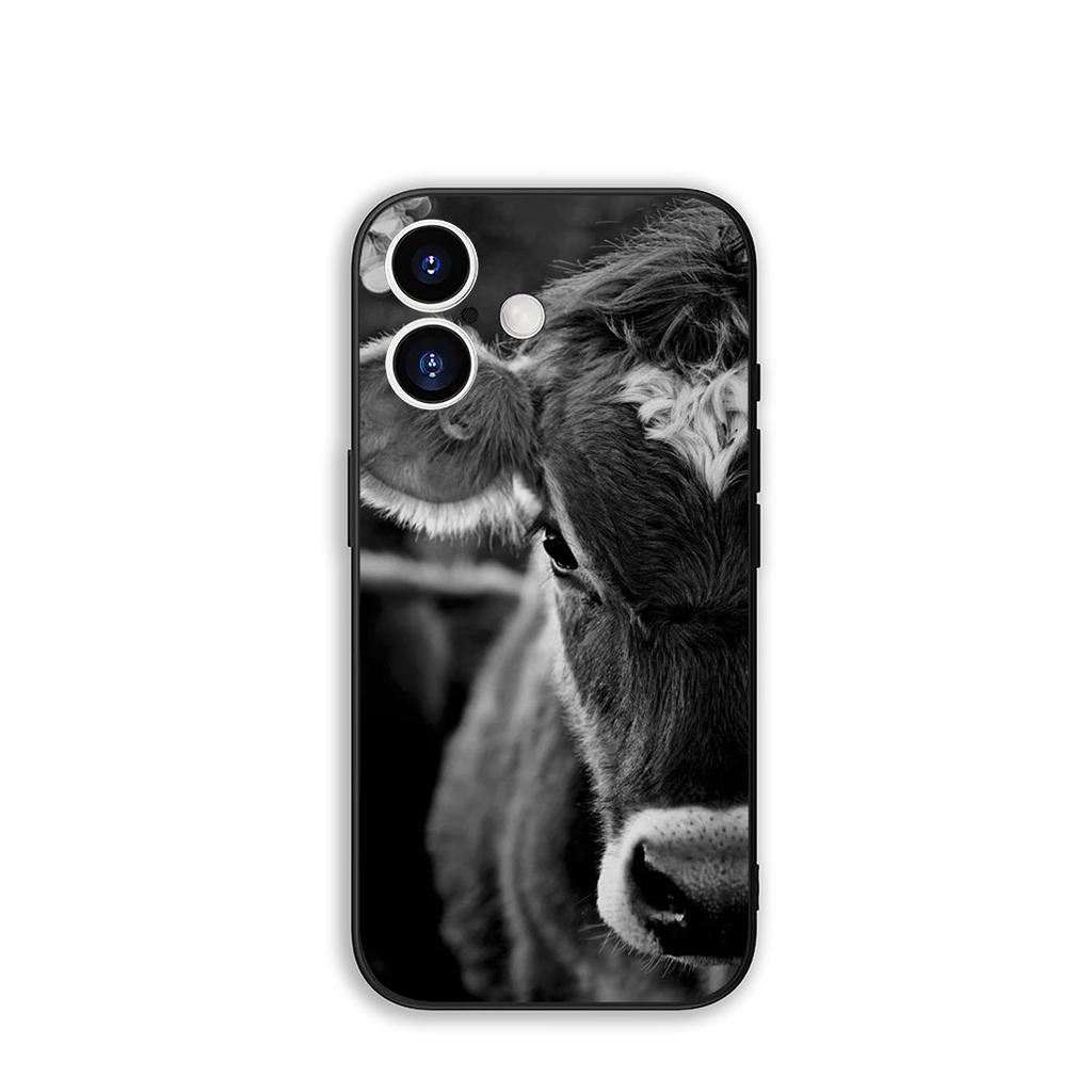 Funda Coque Cover for OPPO A80 A60 A40 A38 A79 A16 A17 A58 A78 A94 A95 A57 A15 A74 A53 A96 A98 Phone Case Cow Print Wallpaper