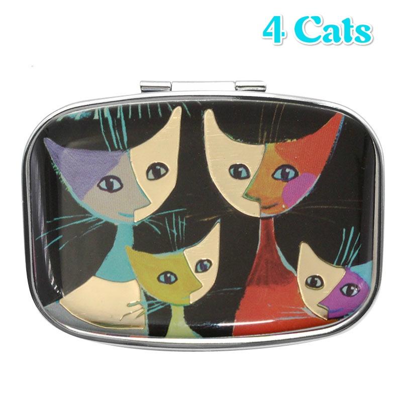 Чехол-органайзер для таблеток Family Cats Moonlight с внутренним зеркалом