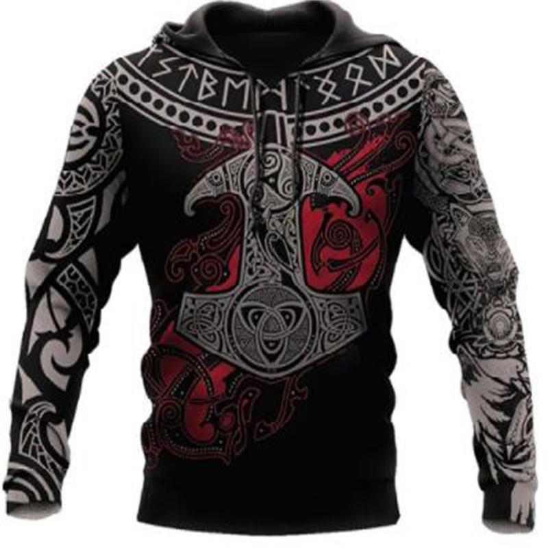Spring Autumn Dragon And Tiger Tattoos 3D Print Unisex Deluxe Hoodie Men Sweatshirt Streetwear Pullover Casual Jacket Tracksuit