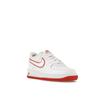 Nike Air Force 1 GS White Picante Red Детские кроссовки Aura Blue-Tint Aluminium DV7762-101