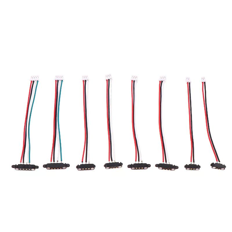 2PCS 2/3/4Pin Male Female Adapter 2A Magnetic Extension Cable Connector For Parts Accessories