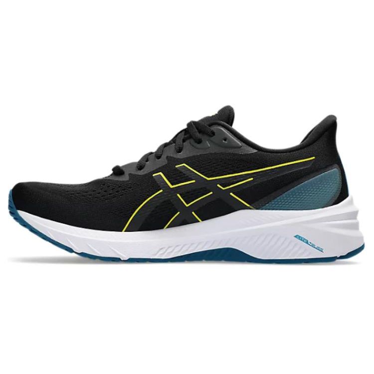 Asics GT-1000 12 Черные Ярко-Желтые Мужские Кроссовки 1011B631-005