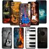 Phone Case For Samsung Galaxy A70 A70s A50 A30s A04s A20s A20e A02 A02s A03 A42 M31 M13 Classical Music Instrument Guitar Piano