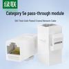 Ugreen Проходной модуль Cat6/Cat5e RJ45 с двумя портами