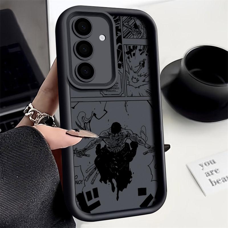 Чехол для телефона с Ророноа Зоро из манги для Samsung S26 S25 S24 S23 S21 S20 Ultra One Pieces для Galaxy S25 S24 FE S26 Plus Силиконовый чехол