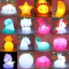 Cute Cartoon Animal LED Night Light Bear Cloud Star Moon Ice Cream For Baby Kids Bedside Bedroom Living Room Battery Powered