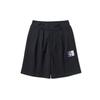 Li Ning Paris Fashion Week SS20 свободные шорты мужские шорты черные AKSQ143-3