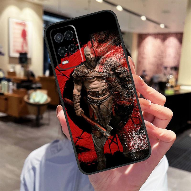 Чехол God Of War для OPPO Find X5 Pro X3 Lite A15 A16 A52 A72 A5 A9 A31 A53 A83 A93 A94 A74 A54, чехол