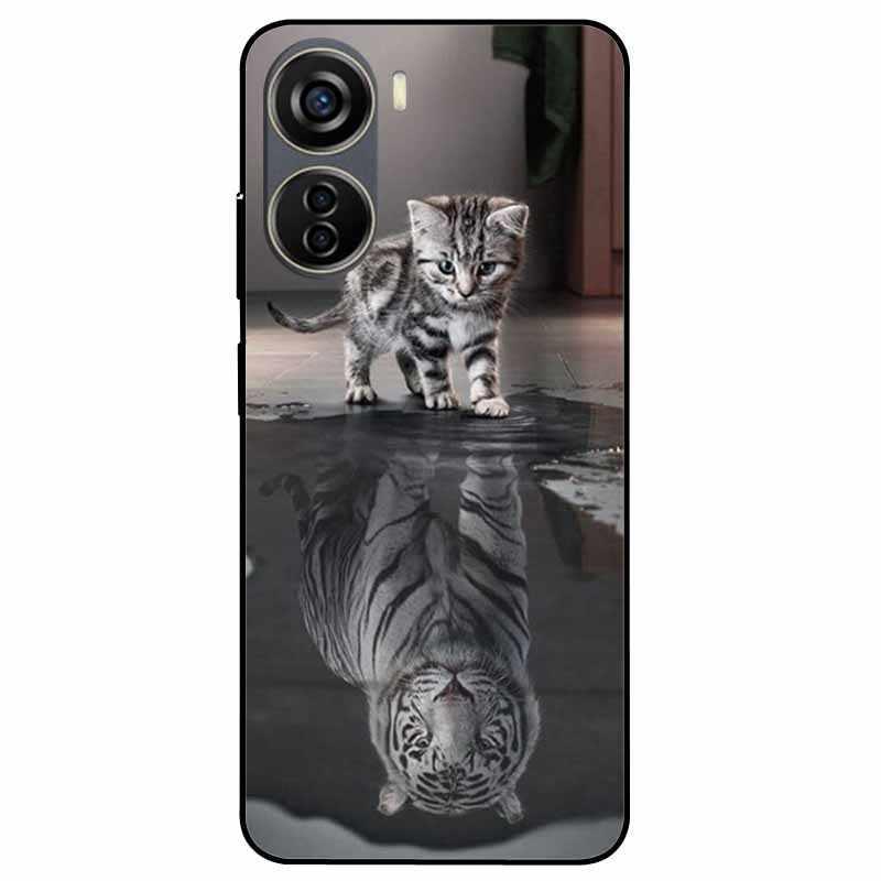 Для ZTE Blade V40 Чехол-дизайн 8046 Ударопрочный ТПУ Мягкие силиконовые чехлы для ZTE Blade V50 Design 5G Защитная крышка ZTE v40Design