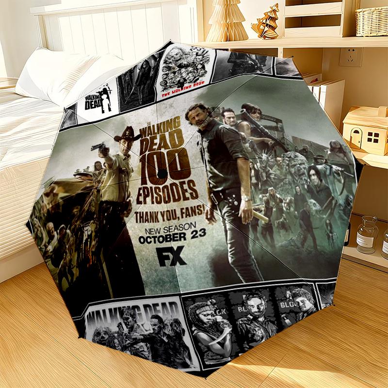 Warriors Of Dead Umbrella 8-Frame for Travel, camping, Casual Lightweight Portable Umbrella, Essential for every family Holidays Gift