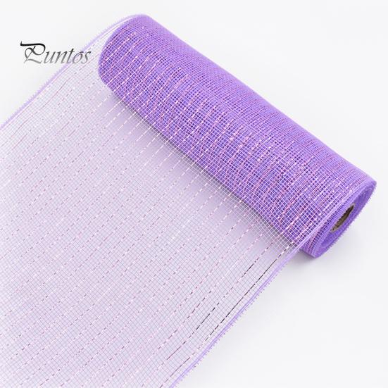 Декоративная сетчатая лента «сделай сам», венок ярких цветов, широко используемая сетчатая лента для рождественской елки, украшение в виде гирлянды