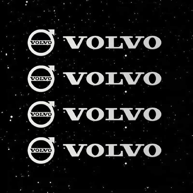 bscqy5 4pcs Car Styling Metal Stickers Interior Decoration Decals For Volvo XC90 V90 V60 XC60 V40 S80 S60 S90 C40 XC40 V70 XC70 C30 C70