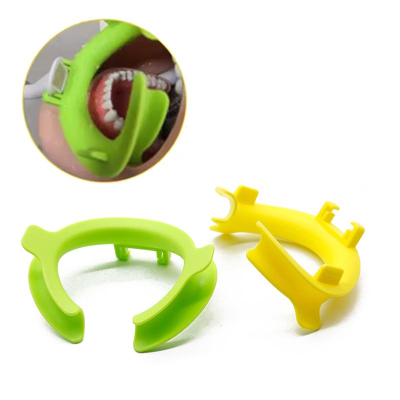 Стоматологический 3D-ретрактор для губ и щек, С-образный ротовой открыватель, силиконовые всасывающие трубки, внутриротовой расширитель, стоматологические инструменты