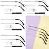 1 Pair Metal Universal Anti-Slip Spectacle Frame Eyewear Accessories Glasses Arm Replacement Leg