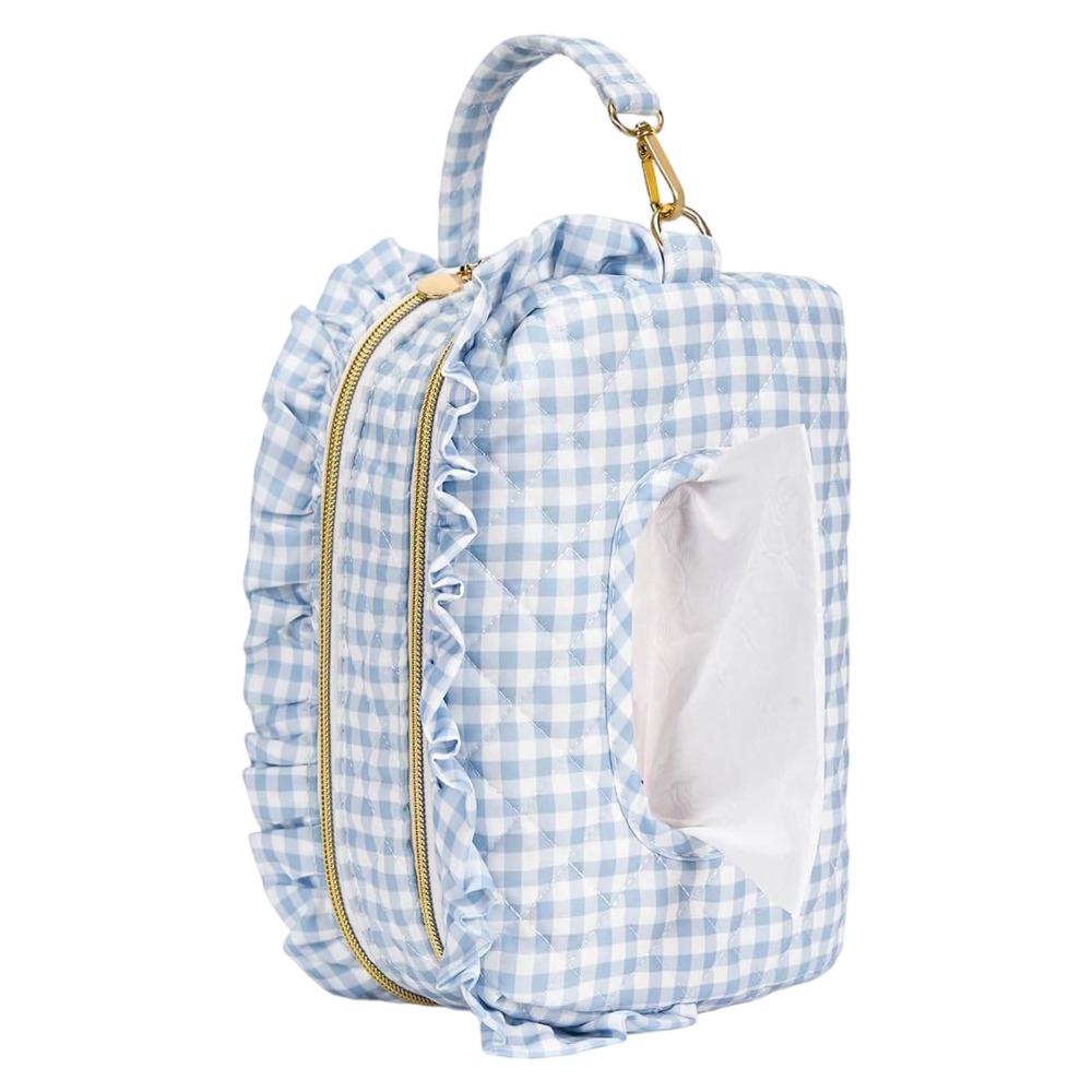 Tissue Dispensing Opening Wipes Storage Bag Polyester Tissue Storage Bag Nursery Organization