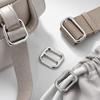 10PCS Zinc Alloy Strap Keeper Buckle Flat Shape Belt Slide Buckle  Clothing Accessories
