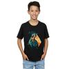DC Comics Boys Aquaman Tropical Icon T-Shirt