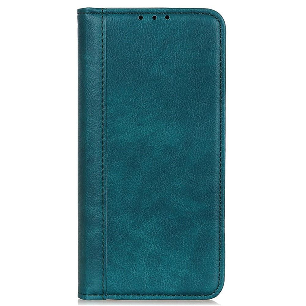 Flip Case for Xiaomi Poco F8 Pro, Split Leather, Green