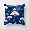 Blue White Porcelain Print Cushions Case Bohemian Style Mandala Geometry Pillows Case Modern Fashion Sofa Chairs Throw Pillows