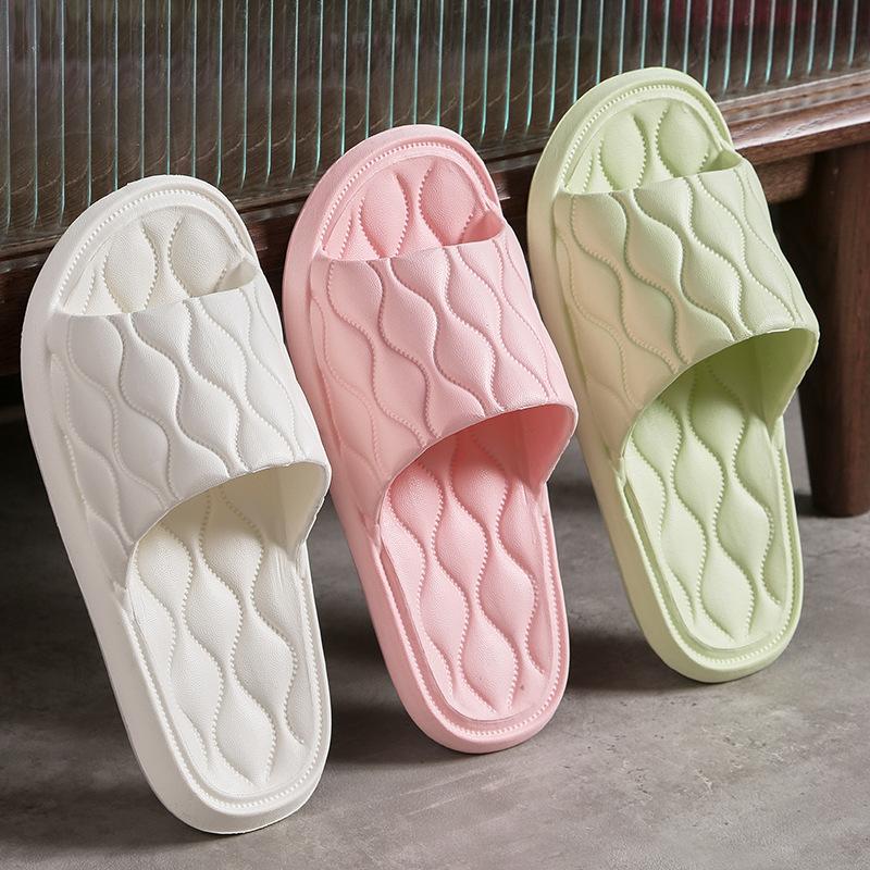 Нескользящие тапочки женские массажные домашние простые для ванной бани отеля прохладные тапочки мужские парные