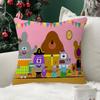 Hey Duggee Happy Birthday kids Print Throw Pillow Case Cushion Covers for Home Sofa Chair Decorative Pillowcases