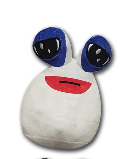 22cm/8.6in Pou Plush Cartoon Alien Toy Kawaii Stuffed Animal Doll Game Figure Gifts for Fans