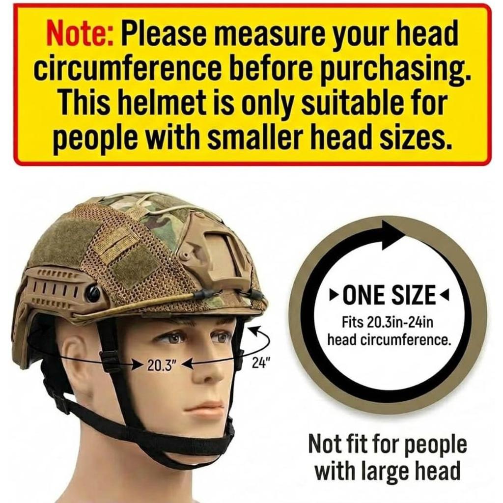 PJ Tactical Paintball Airsoft Helmet Fast Military Helmet with NVG Bracket and Side Guide Rail